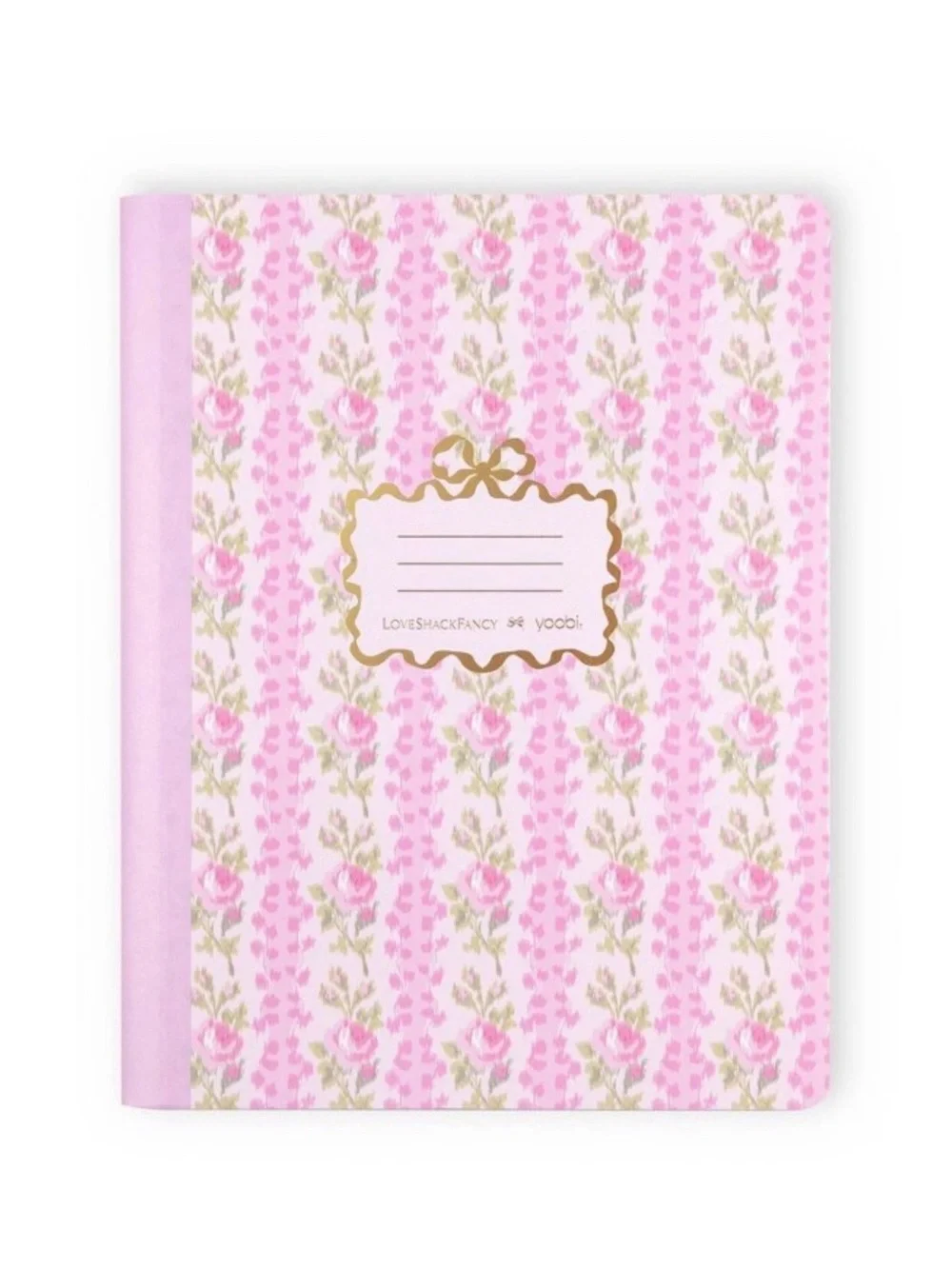 LoveShackFancy Target Yoobi Composition Books Pink & Blue Set 6